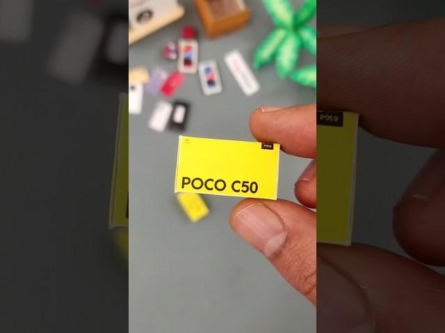 unboxing Poco c50 mini phone