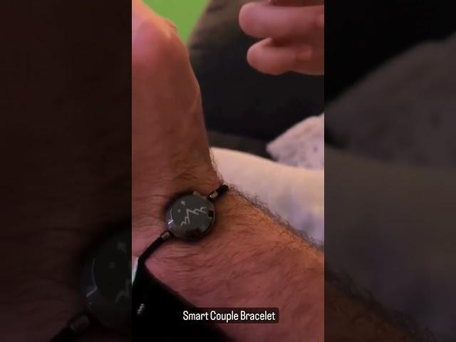 Smart Couple Bracelet will help you reach a new level of intimacy and connection. #tech