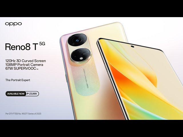 OPPO Reno8 T 5G | Flagship Features and Design - Available Now!