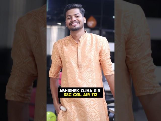 तमन्ना  Abhishek Ojha sir @abhishekojhaAIR112CBI   #ssc #cgl #chsl  #ssccgl2024 #motivation #shorts