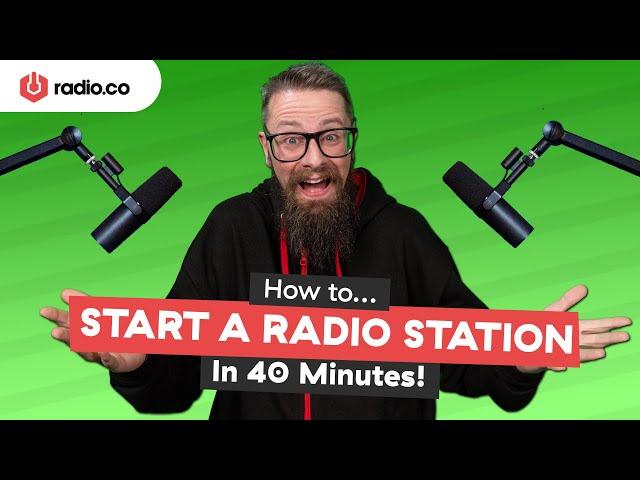 How to Launch Your Own Internet Radio Station on Radio.co