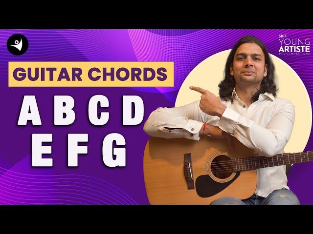 A to G Chords | Major & Minor Chords | Alphabetical order #guitar #guitarlesson #learnguitar #siff