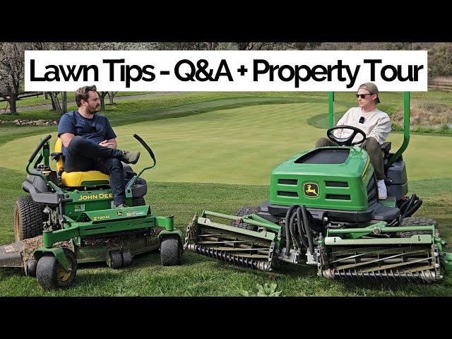 Talking YouTube $, Robot Mowers & Property BTS with @LawnTips