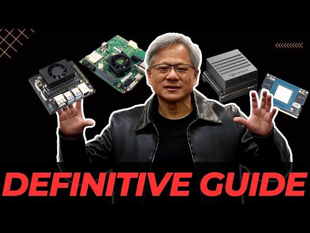 Nvidia Jetson(s) Explained - in under 400 seconds!