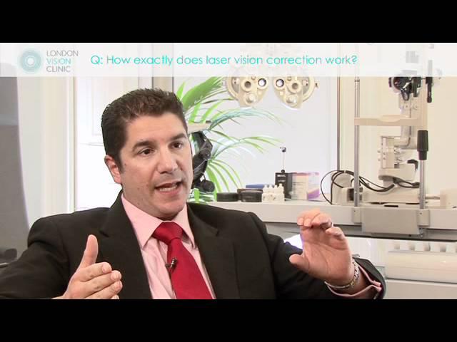 GLENN How exactly does laser vision correction work?