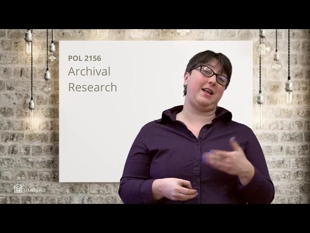 What is archival research?