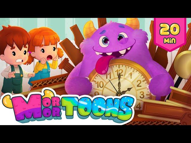 Hickory Dickory Dock + More Nursery Rhymes | Kids Songs Compilation | Mormortoons