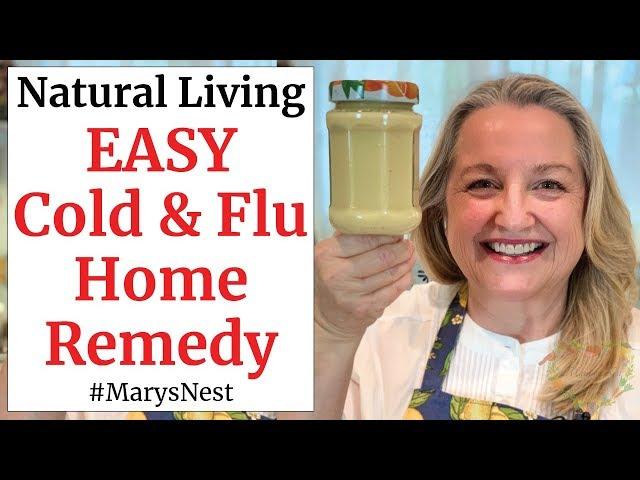 Home Remedy for Colds and Flu - Made with 4 Simple Ingredients and Ready in Minutes