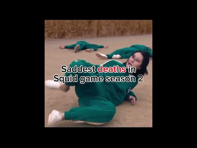 Saddest death in squid game season 2 #squidgame2 #death #saddest