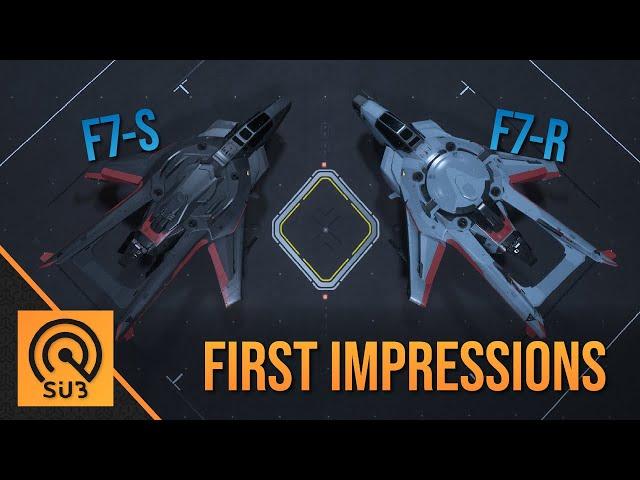 Anvil Hornet F7-S Ghost & F7-R Tracker | A Star Citizen's First Look