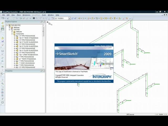 Piping Data transfer between SmartPlant Isometrics and SmartPlant 3D