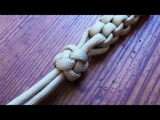 How To Tie A Four Strand Crown And Diamond Knot