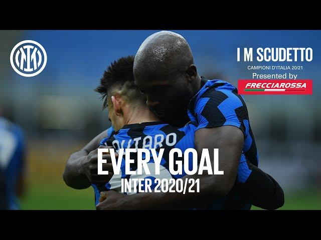 EVERY GOAL! | INTER 2020/21 | #IMSCUDETTO | Lukaku, Lautaro, Hakimi, Eriksen and more... 