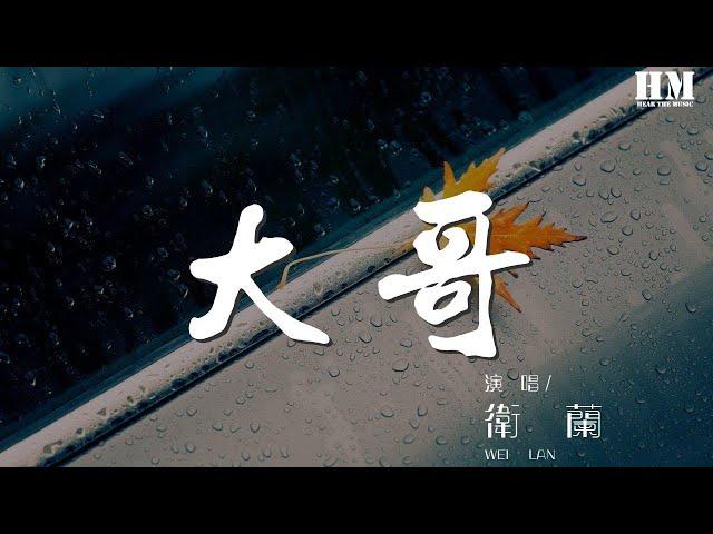 衛蘭 - 大哥『我要愛情不需要登對』【動態歌詞Lyrics】