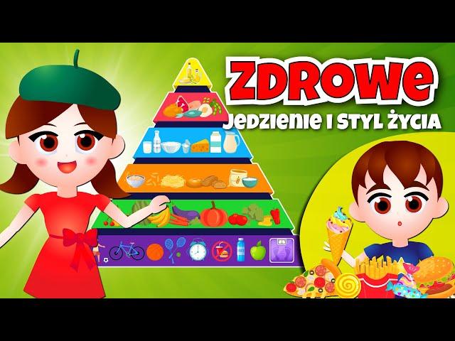 Ala i Piramida Zdrowego Żywienia dla dzieci  Zdrowe odżywianie | Film edukacyjny dla dzieci 