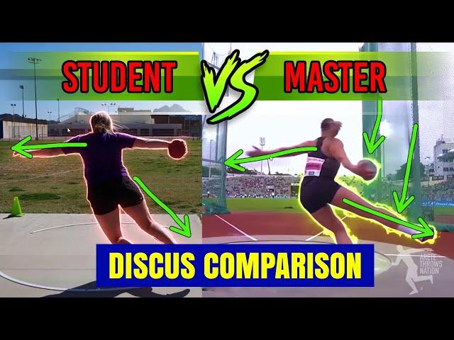 Beginner vs Pro. - Discus Throw Technique / Sandra Perkovic