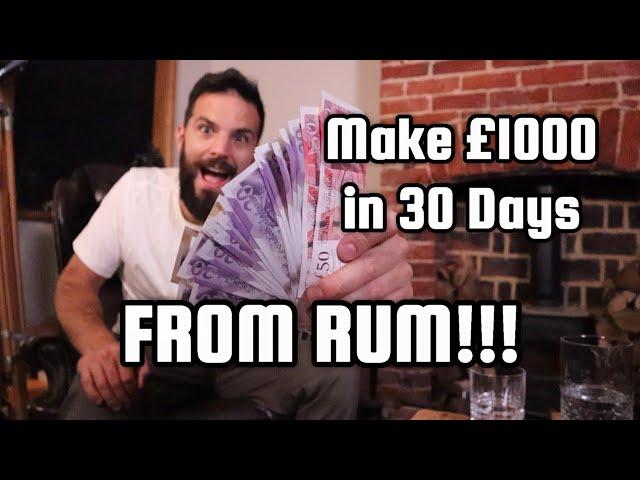 HOW TO MAKE £1000 IN 30 DAYS FROM RUM!! Better than Crypto investment?