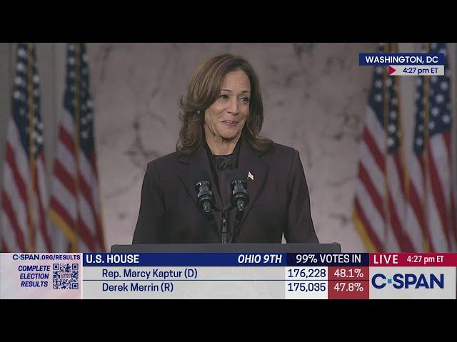 Vice President Kamala Harris Concession Speech