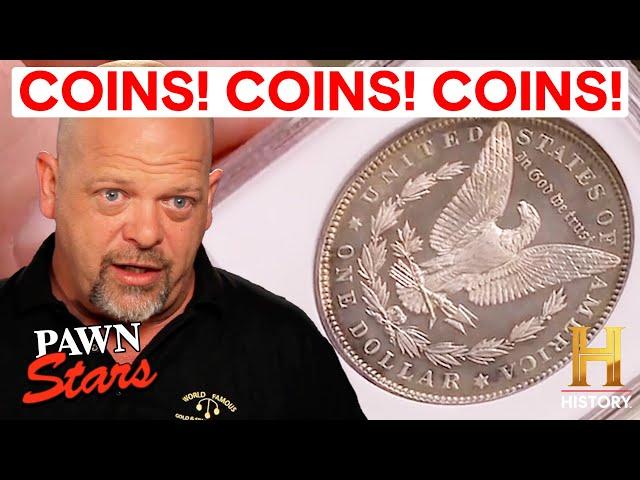 Pawn Stars: TOP 10 RARE COINS *MEGA COMPILATION*