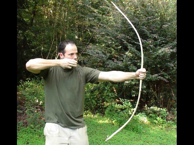 Making a Primitive Bow, Part 1.