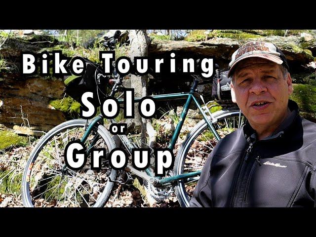 Bike Touring Solo or in a Group?