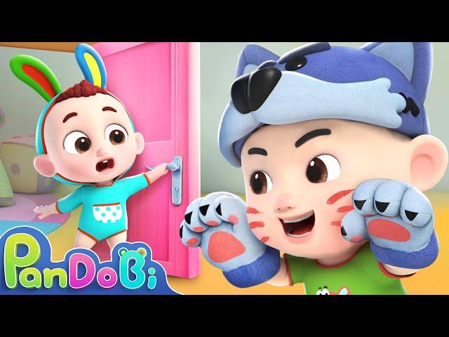 Who's at the Door | Safety Tips for Kids | Kids at Home + More Nursery Rhymes & Kid Songs - Pandobi