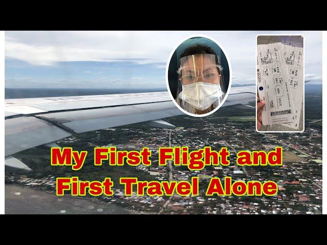 My First Flight and First Time to Travel Alone