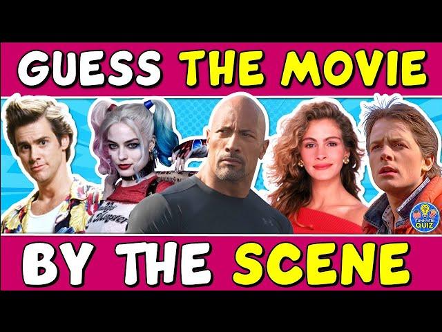 Guess The "MOVIE BY THE SCENE" QUIZ!  | CHALLENGE/ TRIVIA