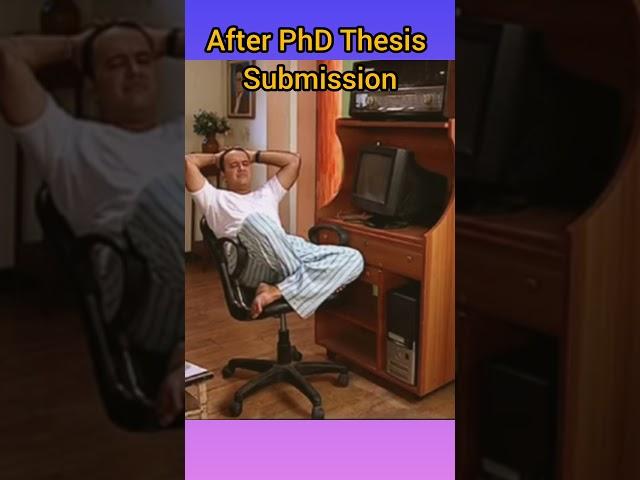 Relaxing After Thesis Submission #tmkoc #jethalal #shorts #viral #phd