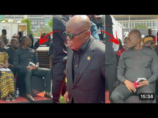 Ayeka, Political Beef: Watch How Akuffo Addo Snubs Ken Agyapong & Alan Cash at Funeral -