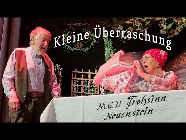 Der besondere Hochzeitstag/humorvoller Sketch in Hohenloher Mundart, MGV Neuenstein-Theatergruppe