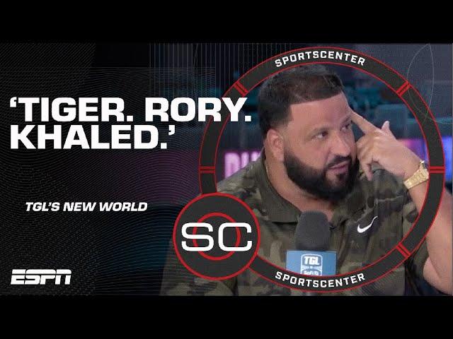  GOLF GLADIATORS  DJ Khaled talks the NEW WORLD of TGL ️ | SportsCenter