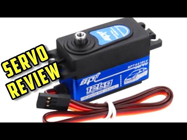 SPT 4412LV 12KG Digital RC Servo Review. RC Buggy Servo Low Profile