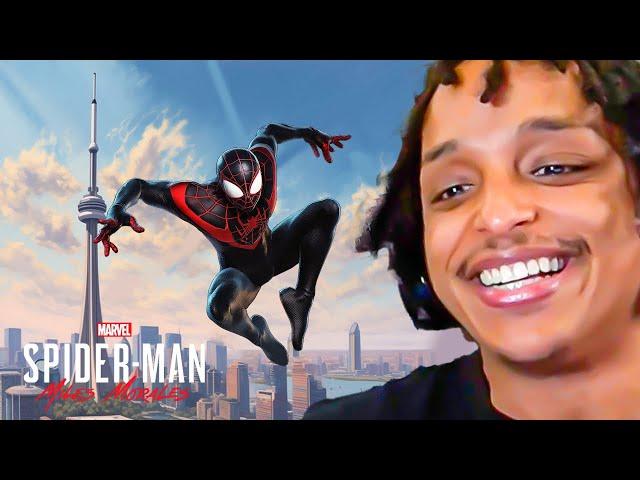 Agent Has a BLAST Playing Spiderman Miles Morales