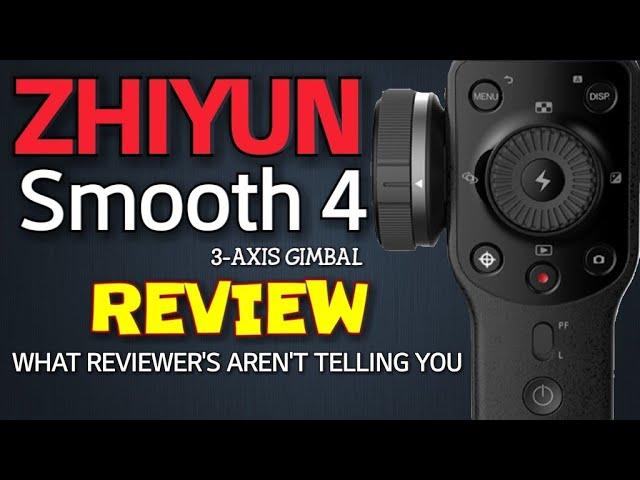 Zhiyun Smooth 4 3-Axis Gimbal REVIEW for your smartphone