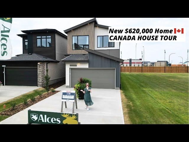 $620,000 New 2065 Sqft House in Edmonton| Complete House Tour | Canada Home Tour