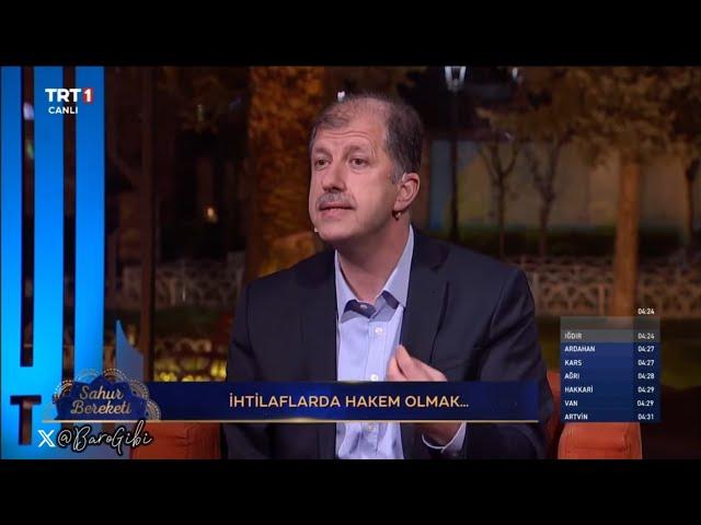 Sahur Bereketi 17. Bölüm | Konuk: Prof. Dr. Abdurrahman Candan | Konu: Arabuluculuk (27 Mart 2024)