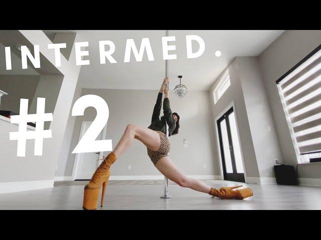 Intermediate Pole Dance Transitions #2 - PoleRisqué with Vera Dresden