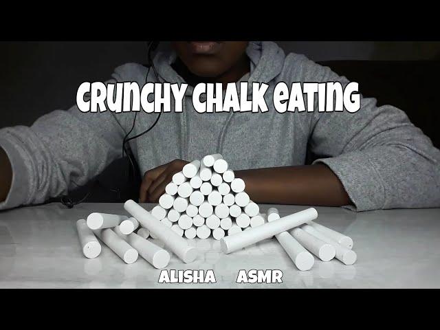 eating round chalk/поедание круглого мела @JustEverything201 #мел #chalk #crunch #clay #хруст #asmr