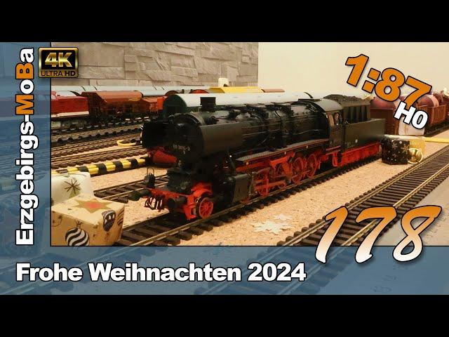 Folge 178 - Modellbahn Weihnachtsgrüße 2024 - DR 1/87 H0  - (DE/EN)