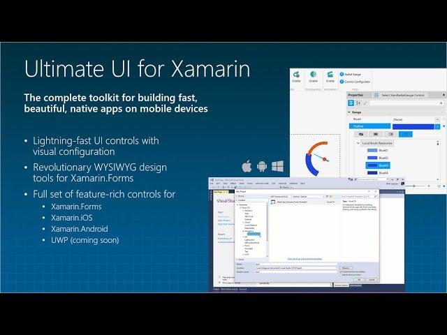 Infragistics Ultimate UI for Xamarin – Fast, Visual, Native Mobile Development