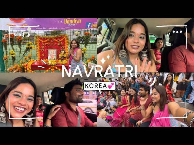 EPIC NAVRATRI IN KOREA*unfiltered vlog