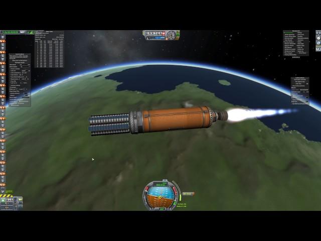 [4k 60fps] Launched 105 satellites in KSP in honor of today's launch