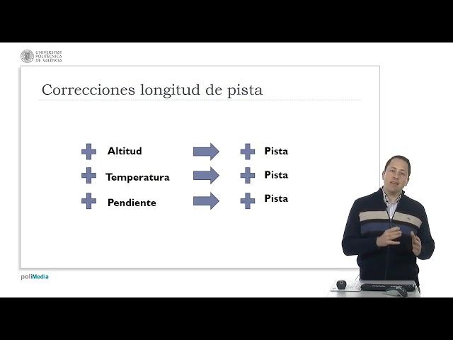 Ingeniería Aeroportuaria. Correcciones a la longitud de pista (tts: en) |  | UPV