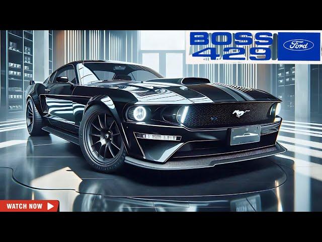 FIRST LOOK! 2025 Ford Mustang Boss 429 Is UNBELIEVABLE...