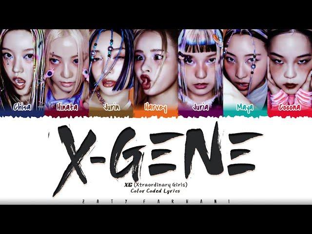 XG - 'X-GENE' Lyrics [Color Coded_Eng]