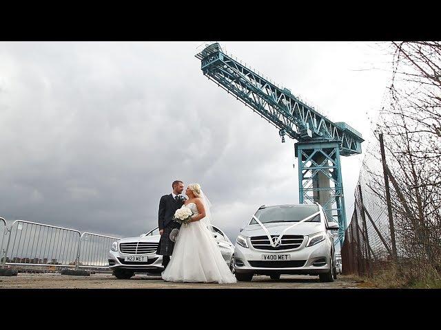 Kate and Barry's Wedding Video on top of the Titan Crane in Clydebank