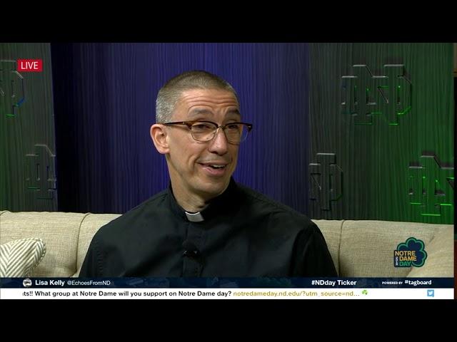 Rev. Pete McCormick, C.S.C. '06 M.Div., '15 EMBA discusses Campus Ministry