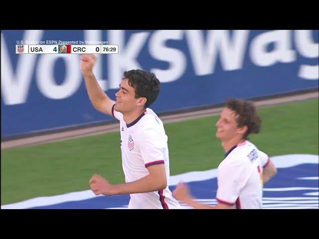 USMNT vs. Costa Rica: Gio Reyna Goal - June 9, 2021