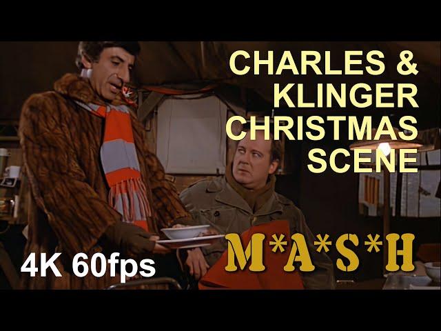 M*A*S*H Clip Charles and Klinger Christmas Scene 4k 60fps